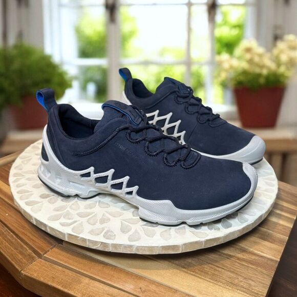 ECCO BIOM AEX Luxe HYDROMAX Leather Supportive Men’s Trainer Night Sky EU 40 main image 5